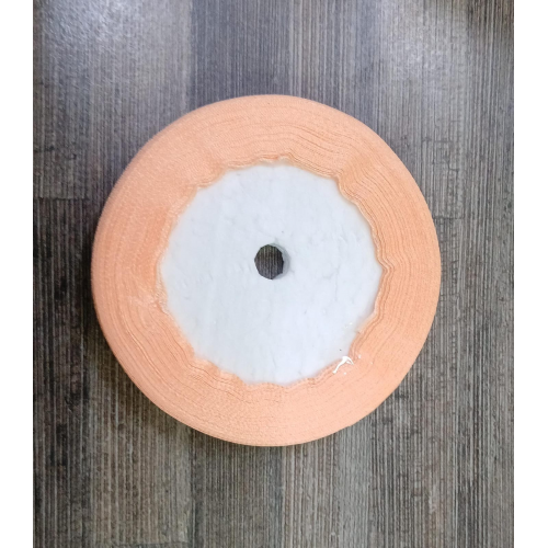 RIBBON SATIN PEACH 1CM*220M RIBBON SATIN PEACH 1CM*220M